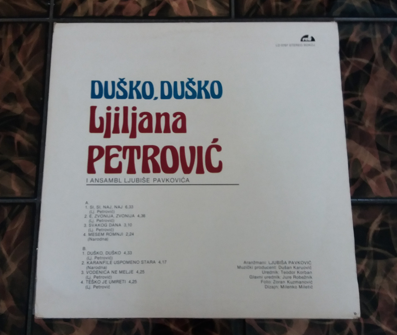 Ljiljana Petrović - Duško, Duško