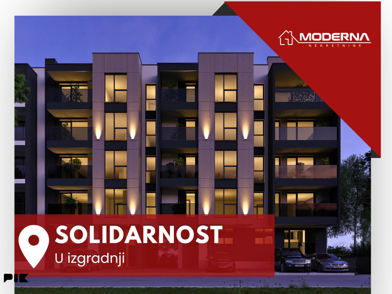 MODERNA Prodaje : Stan u izgradnji, 33m2, Solidarnost Brčko