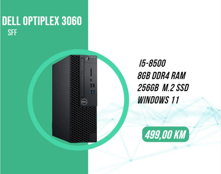 Windowsデスクトップ DELLOptiPlex3060 i5-8500/8GB/128GB/320GB