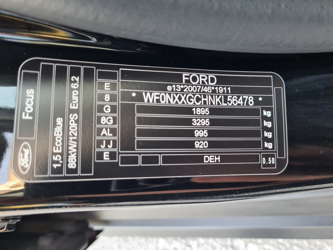 Ford Focus 1.5 TDCi 2019, UVOZ, CIJENA DO REG.