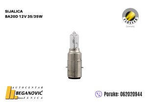 Sijalica za skutere BA20d 12V-35 35W