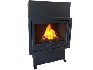 Kamin na drvo (ugradbeni) KATERINI 14-18 kW ravni
