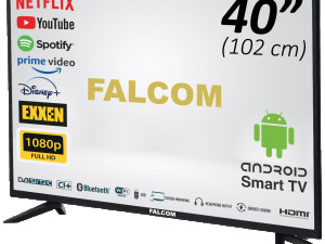 Smart LED TV Android 40" FHD, DVB-S2/T2/C, HDMI, WiFi
