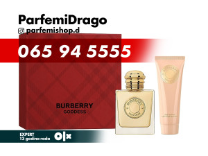 Burberry Goddess set 50ml edp + 75ml BL