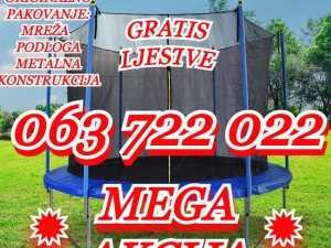 TRAMPOLINA 427 cm -AKCIJA-063/722-022 NOVO TRAMBOLINA