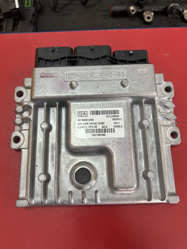 9666912580 9667082380 CITROEN C5 2.0 HDI 2012 ECU MOTORA