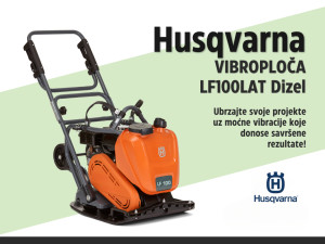 Vibroploča Husqvarna LF100LAT Dizel