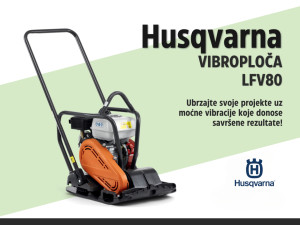 Vibroploča Husqvarna LFV80