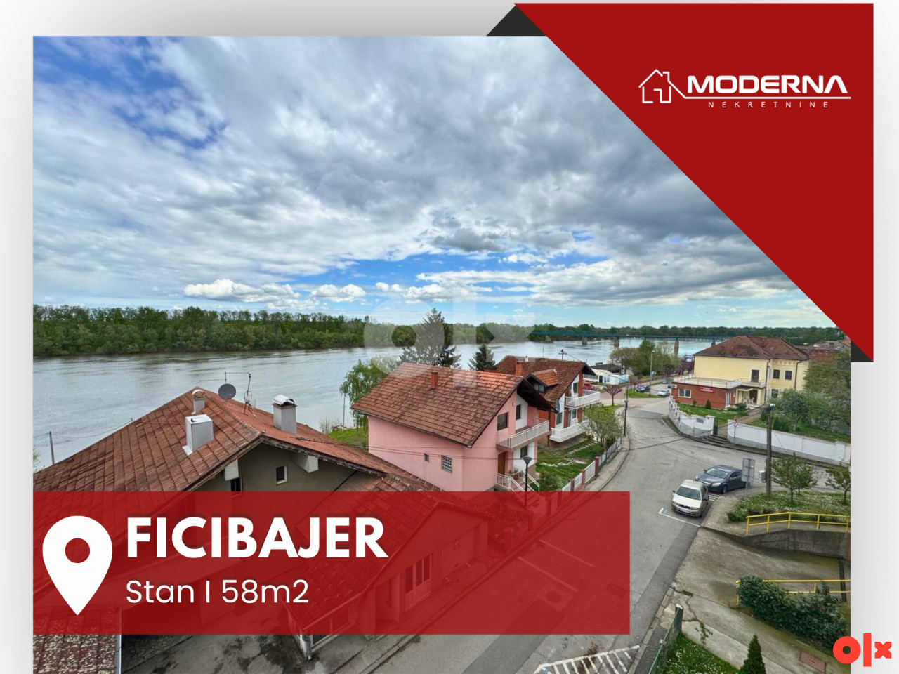 MODERNA Prodaje : Stan, 58m2, Ficibajer Brčko