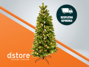 home Dekorativni bor s LED rasvjetom, 3D + 2D ig dstore