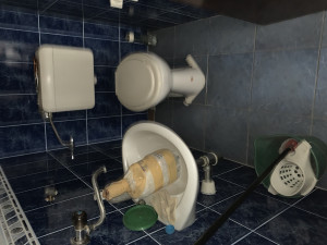 WC šolja,daska.