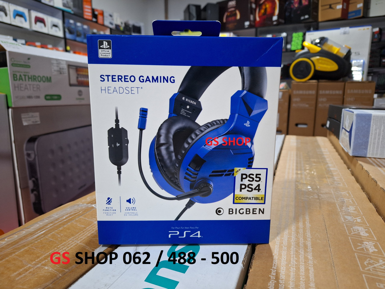Bigben PS4/PS5 Stereo Gaming Slušalice V3 Headset Slušalice za