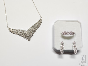 Set srebro 925 srebreni srebrni zenski prsten privjesak