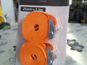 ŠPANER 25mm x 2m SET - ZATEZAČ UŽE 2 KOM