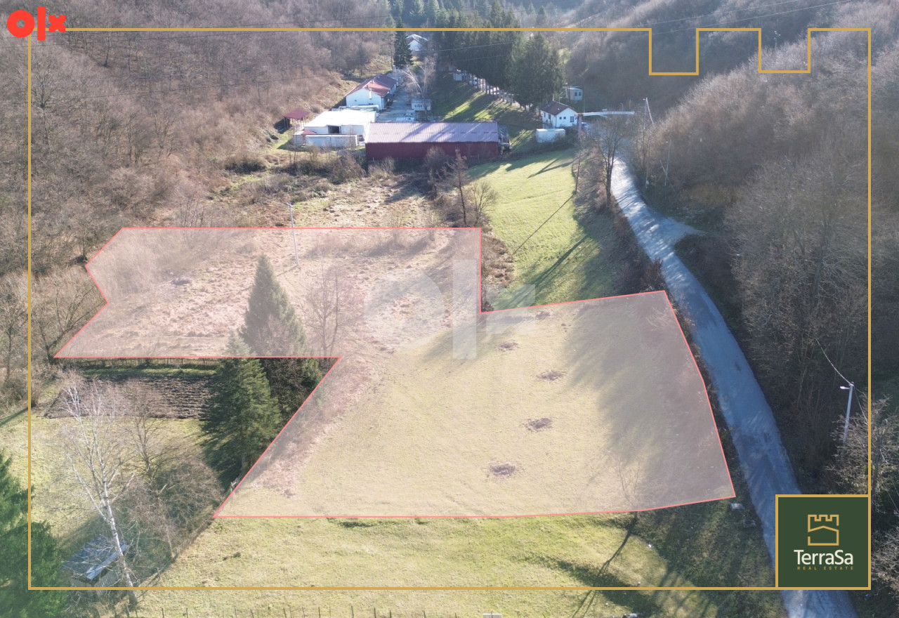 Građevinsko zemljište/ 600 m2 - 3500  m2/ Hadžići 2