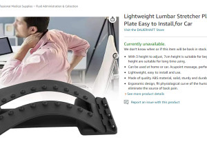 Waist Relax Mate 2, višeslojni uređaj za istezanje leđa