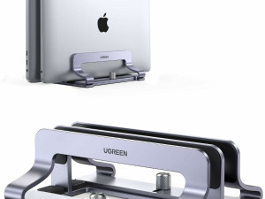 UGREEN Aluminiski Vertikalni Stalak za 2 Laptopa