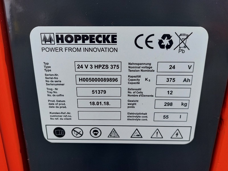 Elektro paletar - Viljuskar LINDE D12AP