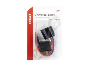 Auto Relej Rele 12V 40A 5pin 5 pin sa kućištem kontaktima 040013
