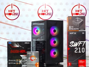 Gaming PC Računar Ryzen 7 5700X  16GB  RX7600 RX 7600 1TB NVMe