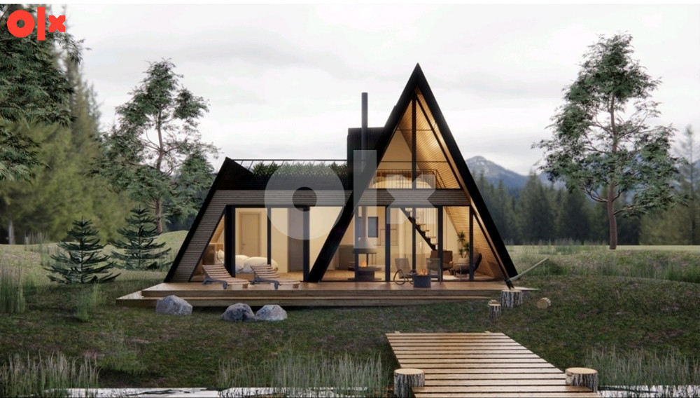Vikendice A-Frame/montažne vikendice/drvene vikendice