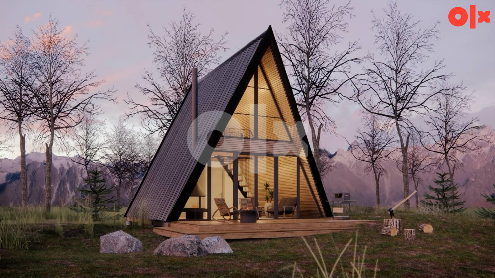 Vikendice A-Frame/montažne vikendice/drvene vikendice 2