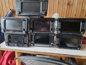 Radio multimedija navigacija rns rcd 310 510 vw golf passat skoda