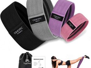 OMORC 4 komada set Resistance Bands, trake s otporom