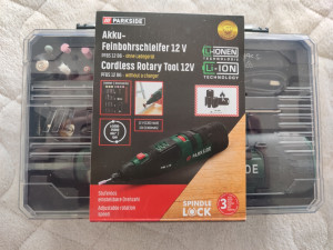 Parkside aku precizna busilica brusilica 12V alat mikromotor set