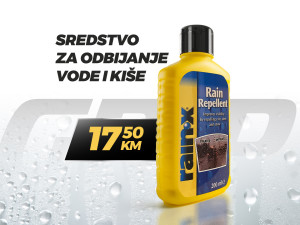 RAINX SREDSTVO ZA ODBIJANJE VODE I KIŠE 200ML- GRIP.BA