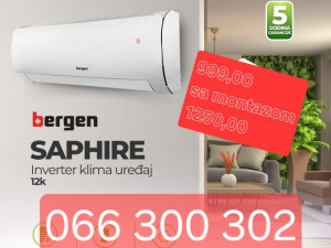 Bergen klima model 2024 a++ sa montažom