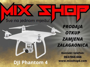 DRON DJI PHANTOM 4 + POKLON *KAO NOVO-NOVOO**Garancija* 4K