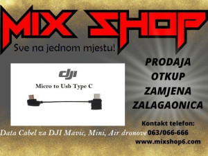 DATA CABLE DJI MAVIC MINI AIR 2 2S 3 4 5 PRO Micro Usb to Type C