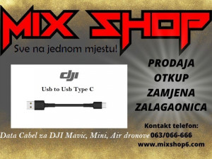 DATA CABLE DJI MAVIC MINI AIR 2 2S 3 4 5 PRO Usb to Type C kabal