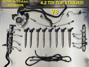 Touareg dizne pumpa rail dizna SET 4.2 TDI TOP! Tuareg