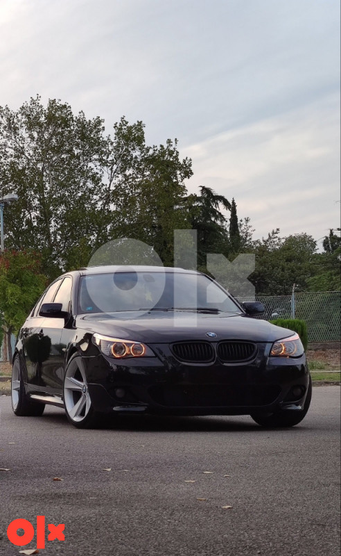 BMW 545i E60 V8 siber head up full