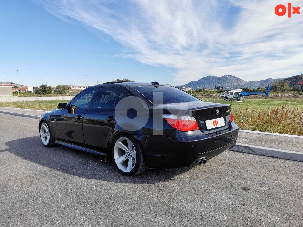 BMW 545i E60 V8 siber head up full