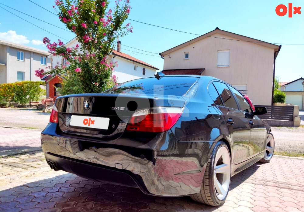 BMW 545i E60 V8 siber head up full