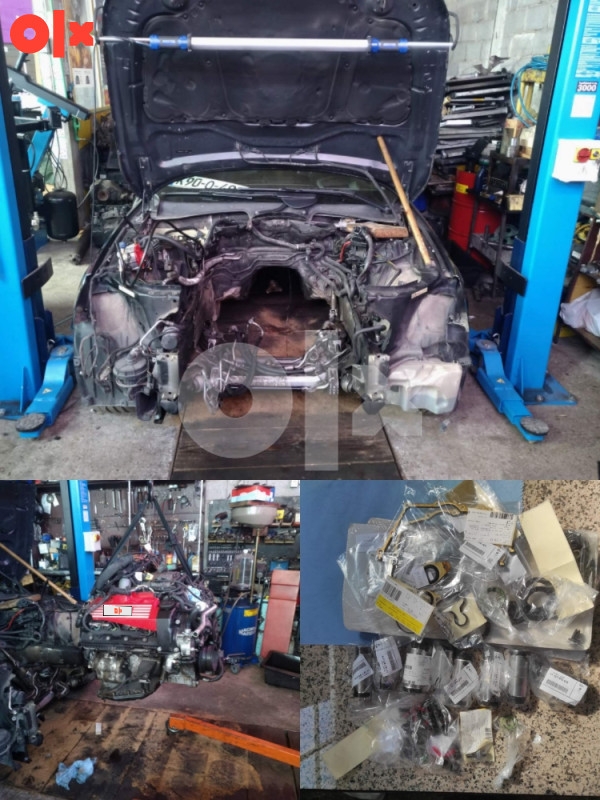 BMW 545i E60 V8 siber head up full