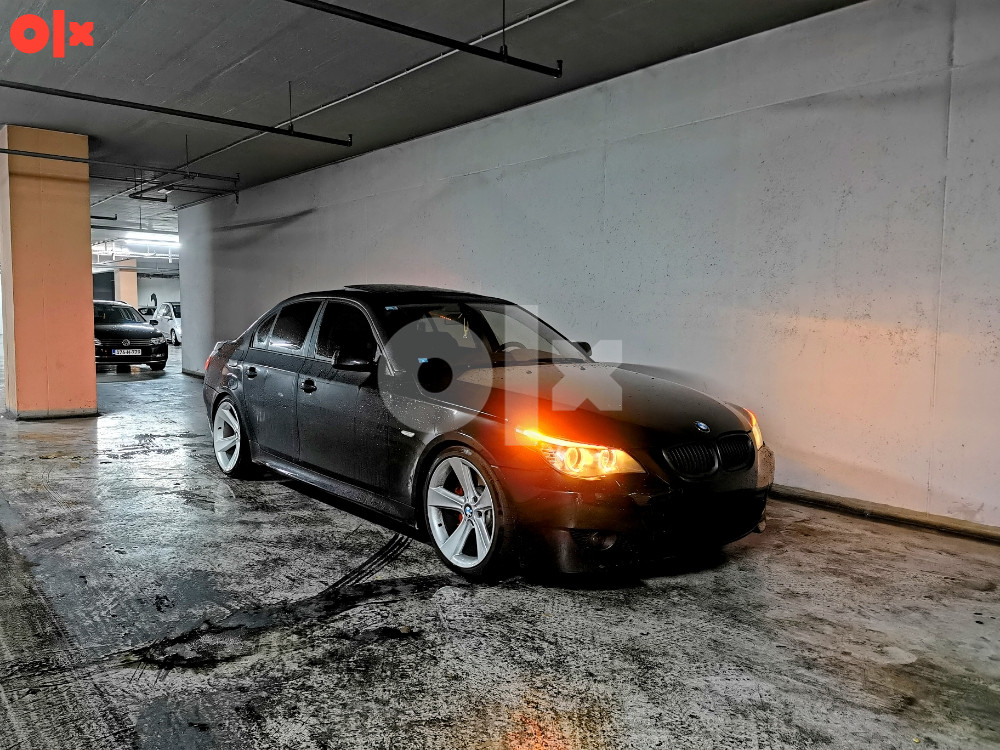 BMW 545i E60 V8 siber head up full