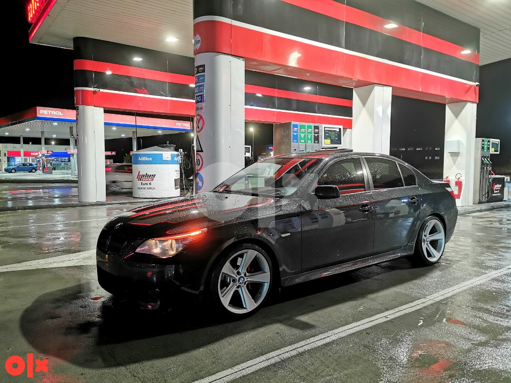 BMW 545i E60 V8 siber head up full