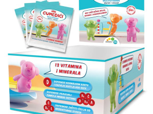 Gumedići Multivitamin 3 gumene bombone za djecu a1