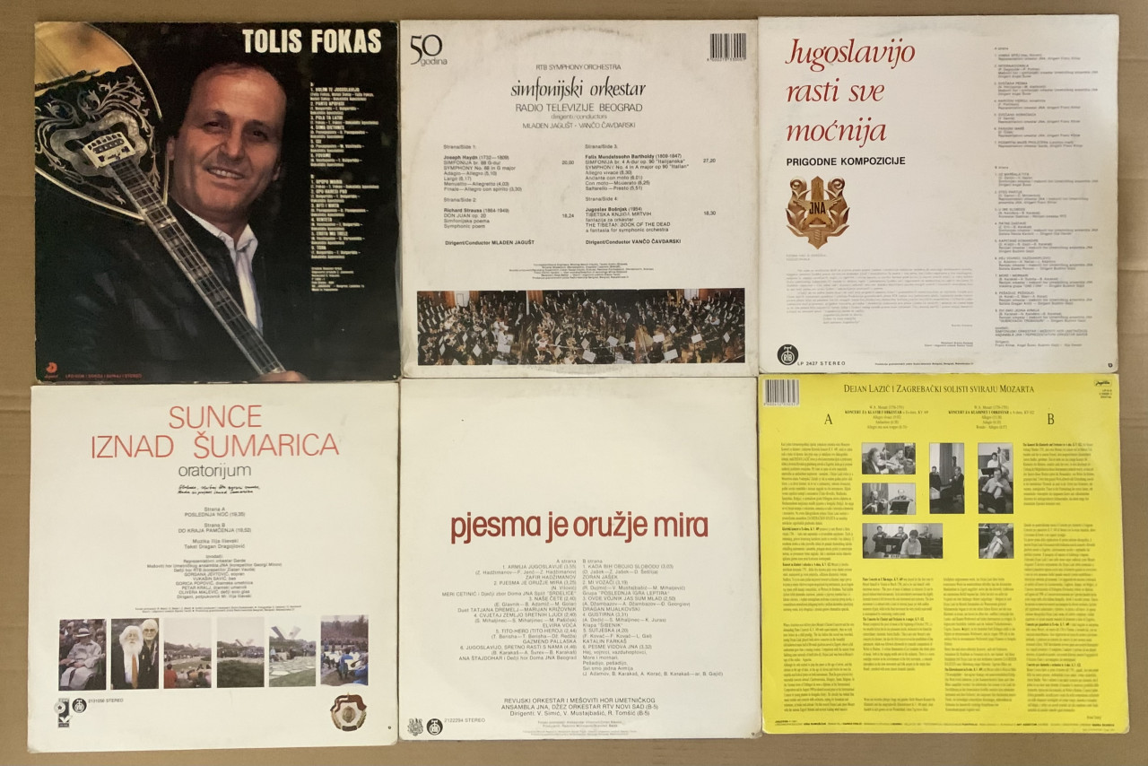 Lot 12 gramofonskih ploča