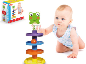 Toranj žaba koš tobogan slide edukativne igračke, bebe, baby