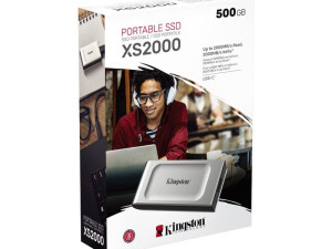 SSD EXT 500GB XS2000 Kin USB-C
