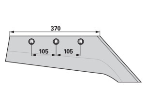 LEMEŠ PLUGA LEMKEN DESNI Š2662