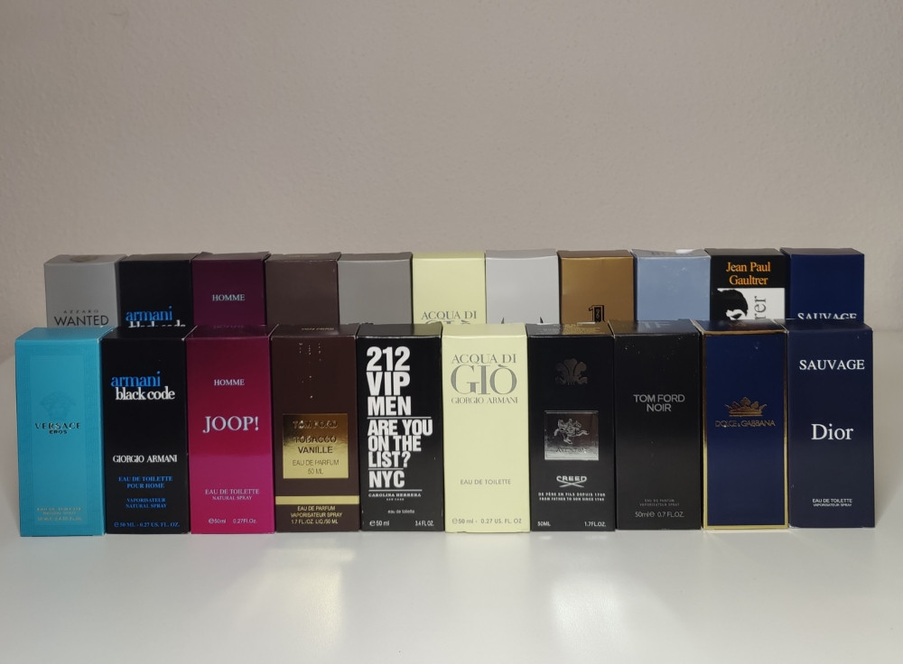 Muški i ženski parfemi 50ml+20ml AKCIJA (testeri)