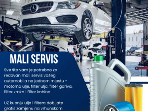 MOBIL 5W30 7 LITARA PLUS FILTER MERCEDES E KLASA W211