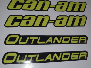 CAN-AM naljepnice - Set naljepnica CAN AM Outlander