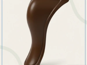 Noga/Nogica za namještaj Junus H-18 Smeđa